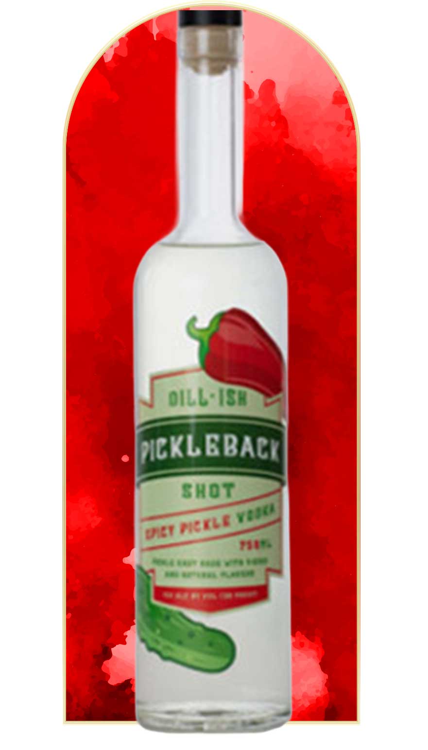 Dill*ish Spicy Pickleback Vodka
